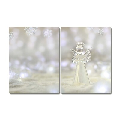 Stiklinė pjaustymo lentelė „Shine Glass Angel“ ornamentas