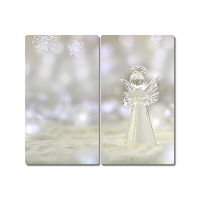 Stiklinė pjaustymo lentelė „Shine Glass Angel“ ornamentas