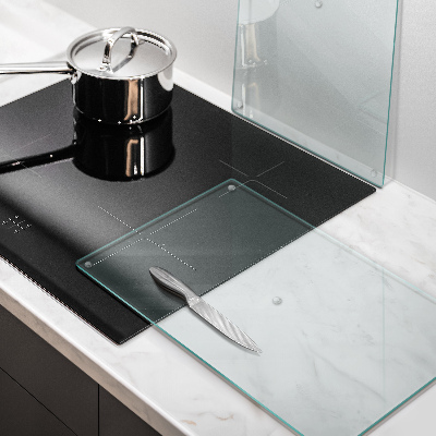 Stiklinė virtuvės lenta Stiklinė virtuvės lenta skaidrus