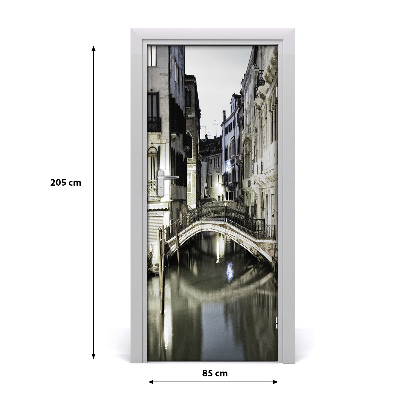 Lipdukas ant durų Venecija Italija