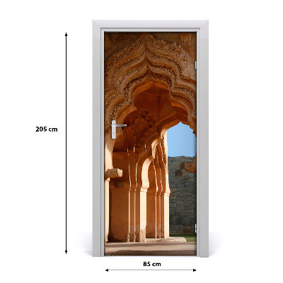 Foto tapetai ant durų Lotus Mahal Hampi