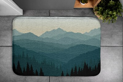 Vonios kilimėlis Kalnai ir miškas
