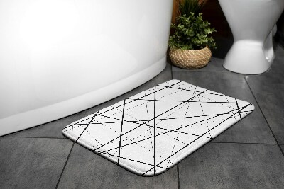 Vonios kilimėlis Geometrinės linijos