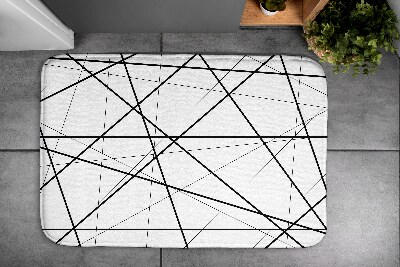 Vonios kilimėlis Geometrinės linijos