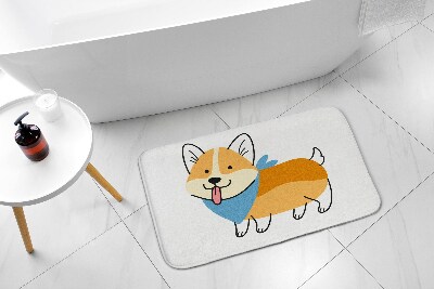 Vonios kilimėlis Shiba Inu šuo
