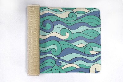 Vonios kilimėlis Jūros bangos
