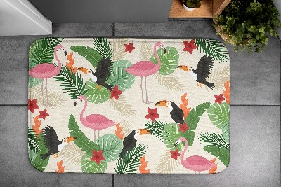 Vonios kilimėlis Flamingo paukščiai