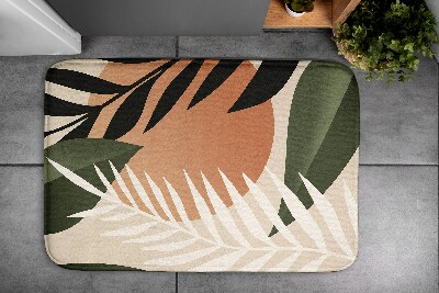 Vonios kilimėlis Tropinė abstrakcija