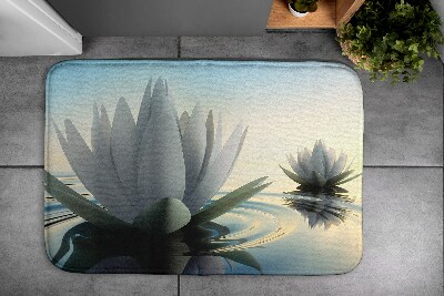 Vonios kilimėlis Gėlės Vandens lelijos