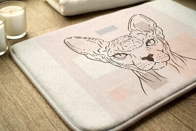 Vonios kilimėlis Sfinkso katė