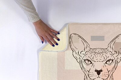 Vonios kilimėlis Sfinkso katė
