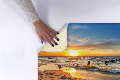 Vonios kilimėlis Paplūdimio saulėlydis