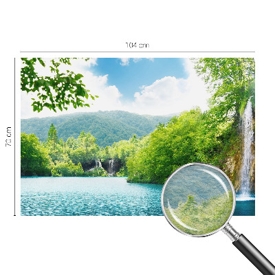 Stilingas fototapetas Natūralus vandens telkinys