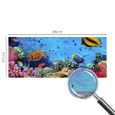 Plaunamas flizelininis fototapetas Koralrevas