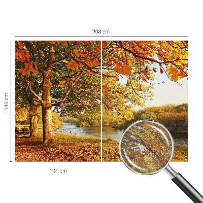 Sienų danga fototapetas Vakarienė po pietų