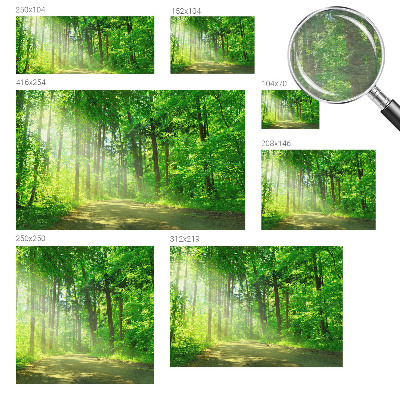 Plaunamas flizelininis fototapetas Skovsti dizaino motyvas