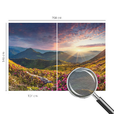 Fototapetas ant sienos Bjergo panorama