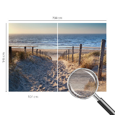 Fototapetas svetainei su „Strandsti“ motyvu
