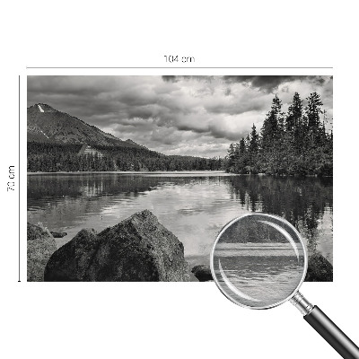 Aukštos kokybės fototapetas su Bjergo panorama