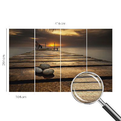 Fototapetas pagal užsakymą Solnedgangas