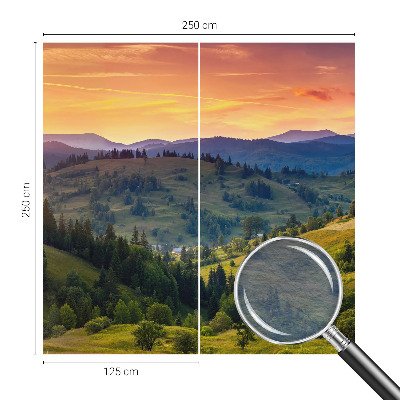 Fototapetas svetainei su kalnų peizažu