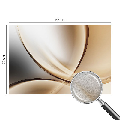 Fototapetas miegamajam Afrundede linjer