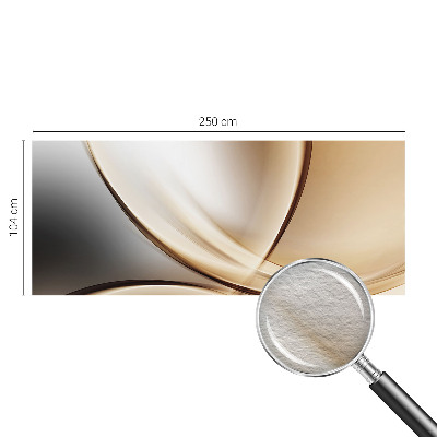 Fototapetas miegamajam Afrundede linjer