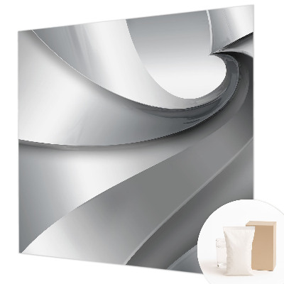 Stilingas fototapetas su geometriniu spiraliniu raštu