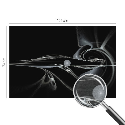 Sienų danga fototapetas Væskelinjer