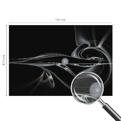 Sienų danga fototapetas Væskelinjer