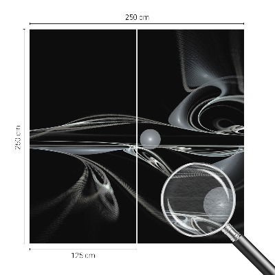 Sienų danga fototapetas Væskelinjer