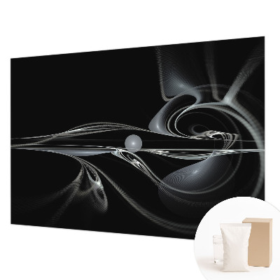 Sienų danga fototapetas Væskelinjer