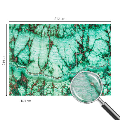 Tapetas Grønne mønstre