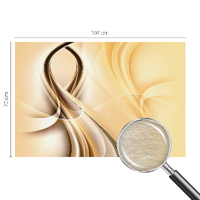 Flizelininis fototapetas su banguotomis linijomis