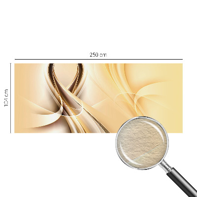 Flizelininis fototapetas su banguotomis linijomis