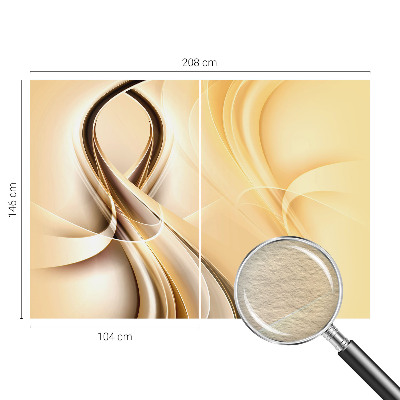 Flizelininis fototapetas Bølgede linjer