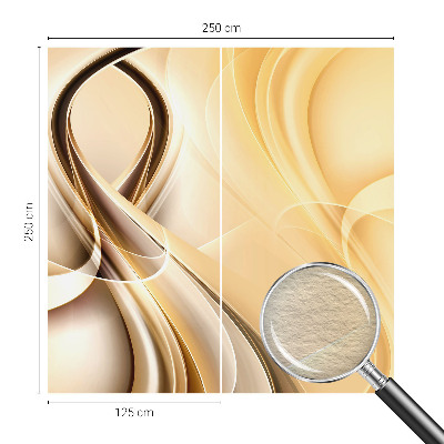 Flizelininis fototapetas Bølgede linjer