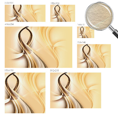 Flizelininis fototapetas Bølgede linjer