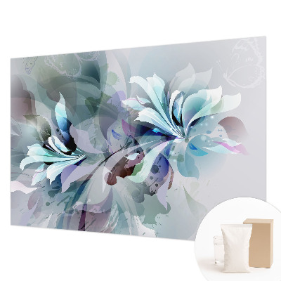 Sienų danga fototapetas Žiedų abstrakcija