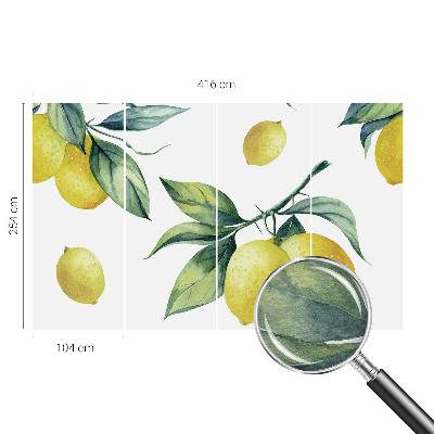 Fototapetas flizelino pagrindu Citronmotyvas