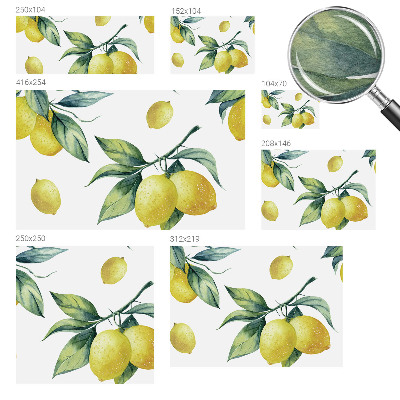 Fototapetas flizelino pagrindu Citronmotyvas