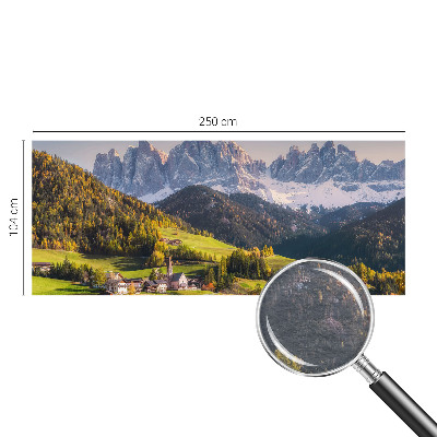 Fototapetas pagal matmenis su fjordo tipo kalnų peizažu