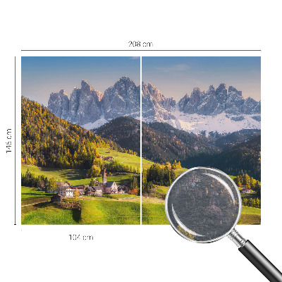 Fototapetas pagal matmenis su fjordo tipo kalnų peizažu