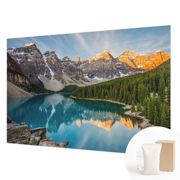 Fototapetas miegamajam Bjergrefleksija