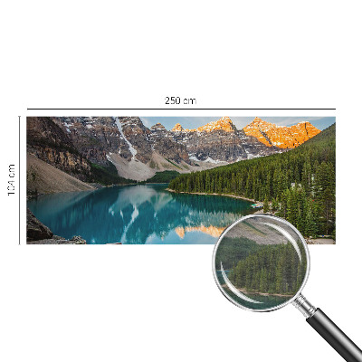 Fototapetas miegamajam Bjergrefleksija