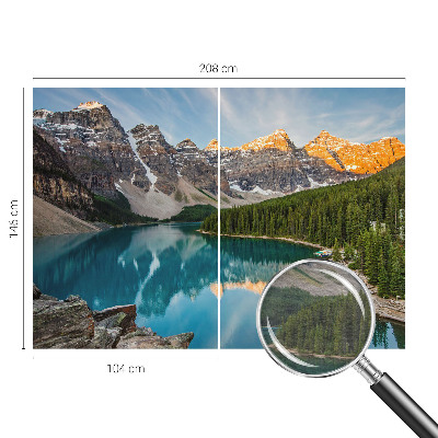 Fototapetas miegamajam Bjergrefleksija