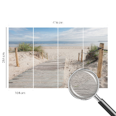 Modernus fototapetas Trægangbro