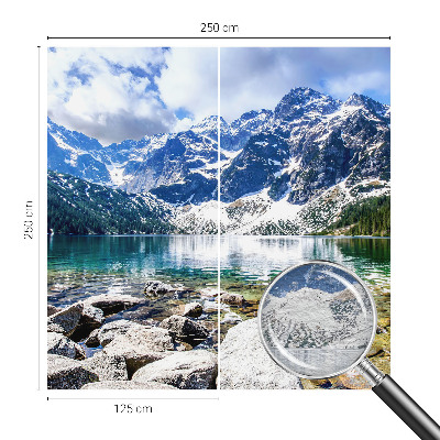 Dekoratyvinis fototapetas su fjordo peizažu „Bjerglandskabas“