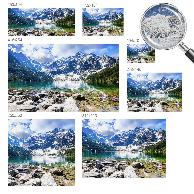 Dekoratyvinis fototapetas su fjordo peizažu „Bjerglandskabas“