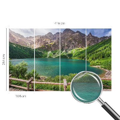 Dekoratyvinis fototapetas su Bjerglandskabas motyvu